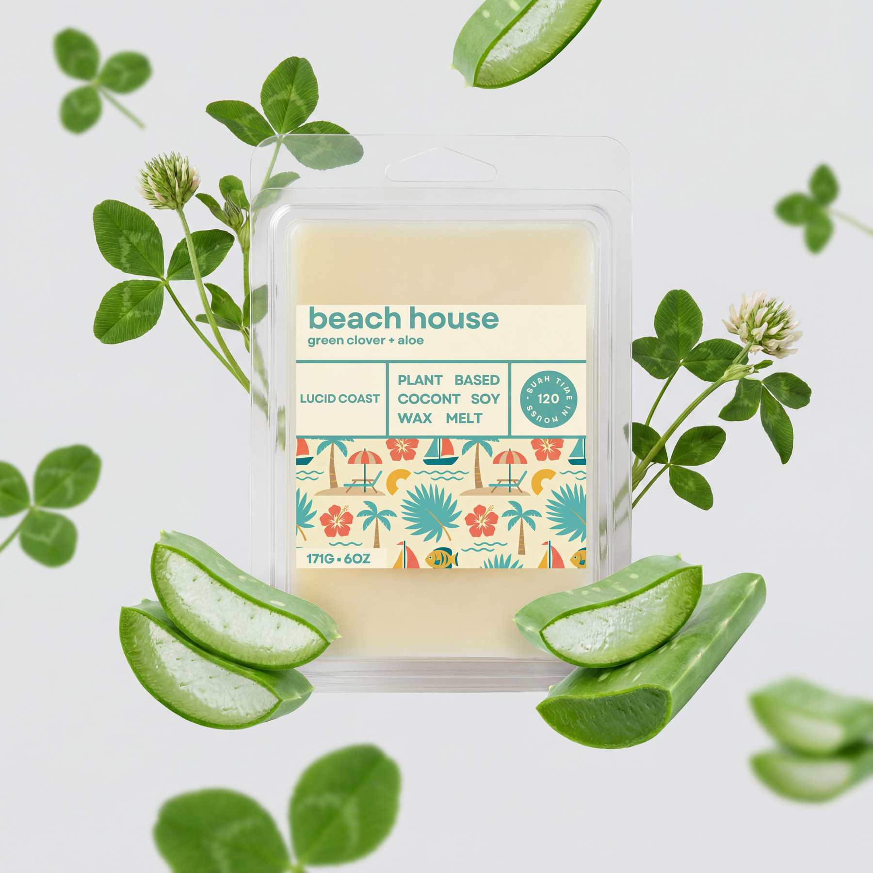 Beach House Wax Melt by Lucid Coast Co. product image 1