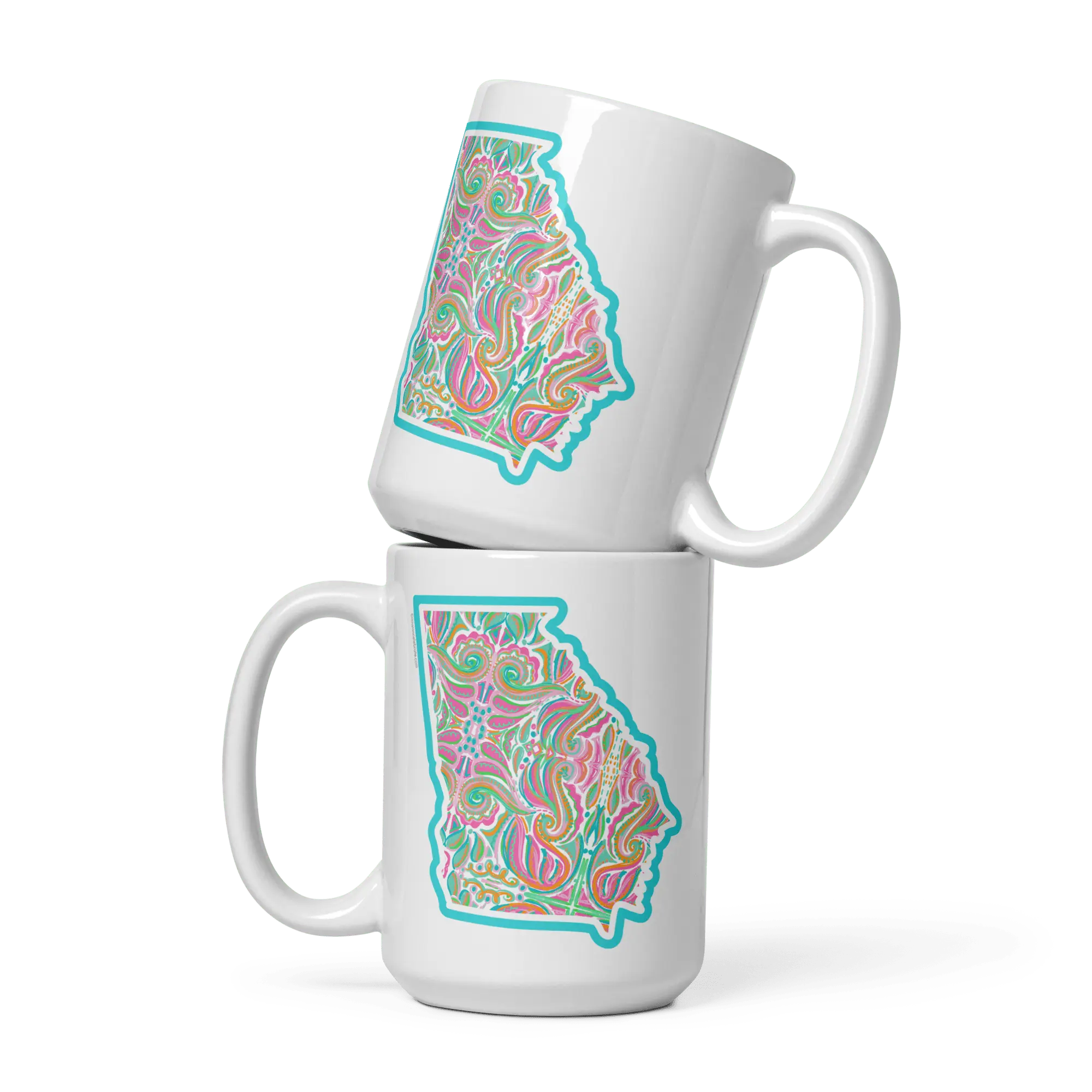 Georgia Art Mug, Leslie Gonce | Ceramic | Main Street