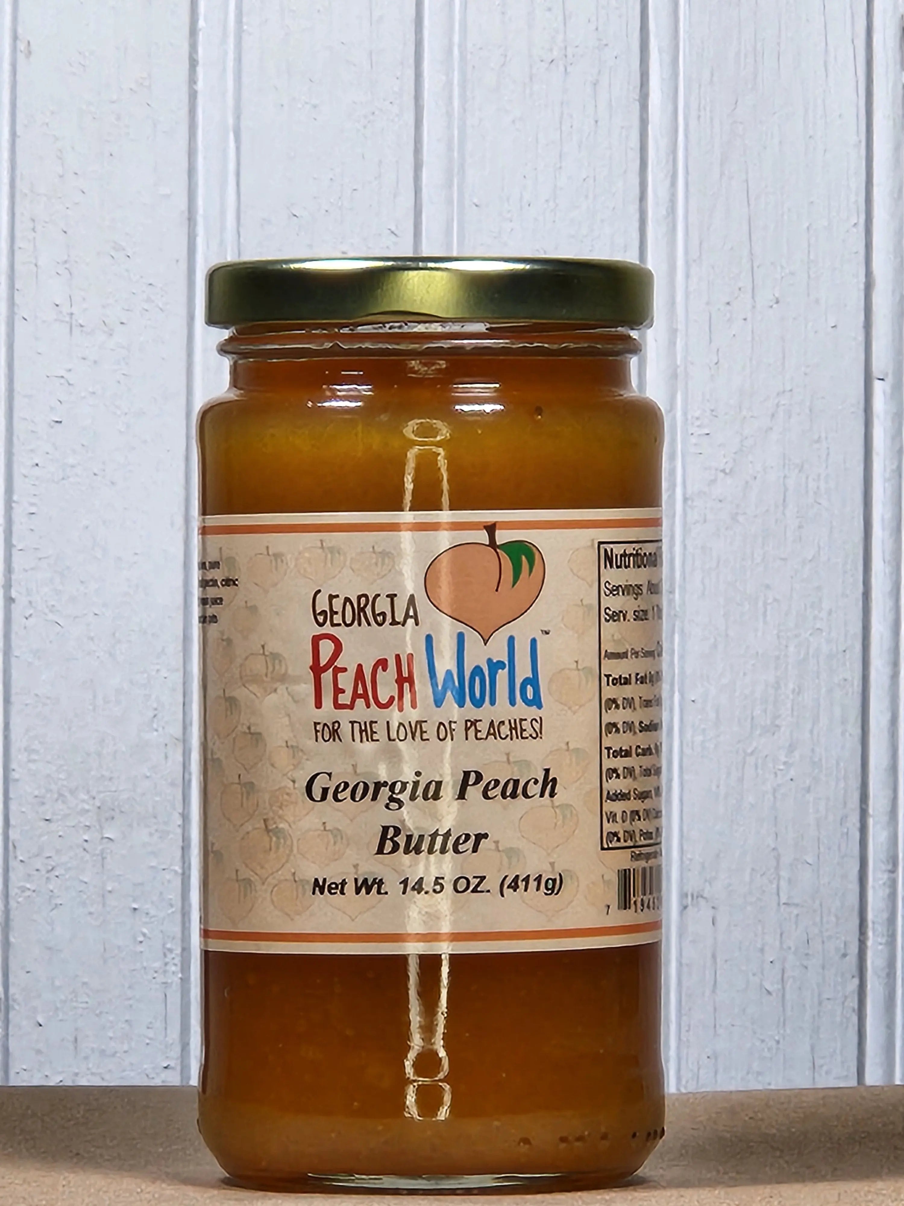 Georgia Peach Butter 14.5 oz Georgia Peach World