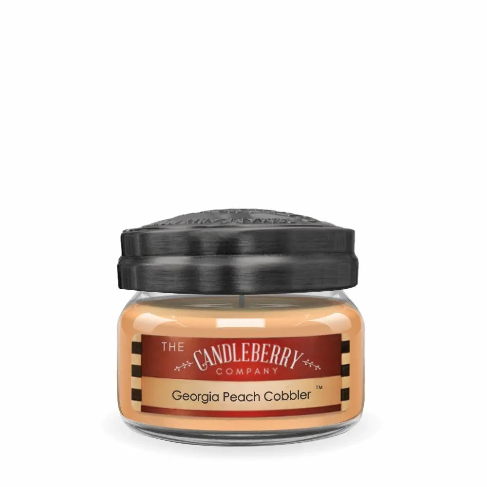 Georgia Peach Cobbler™, Small Jar Candle (Collective) The Candleberry® Candle Company