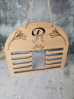Girls Medal Display Sign by EverLee Creations, Southern home decor main product photo