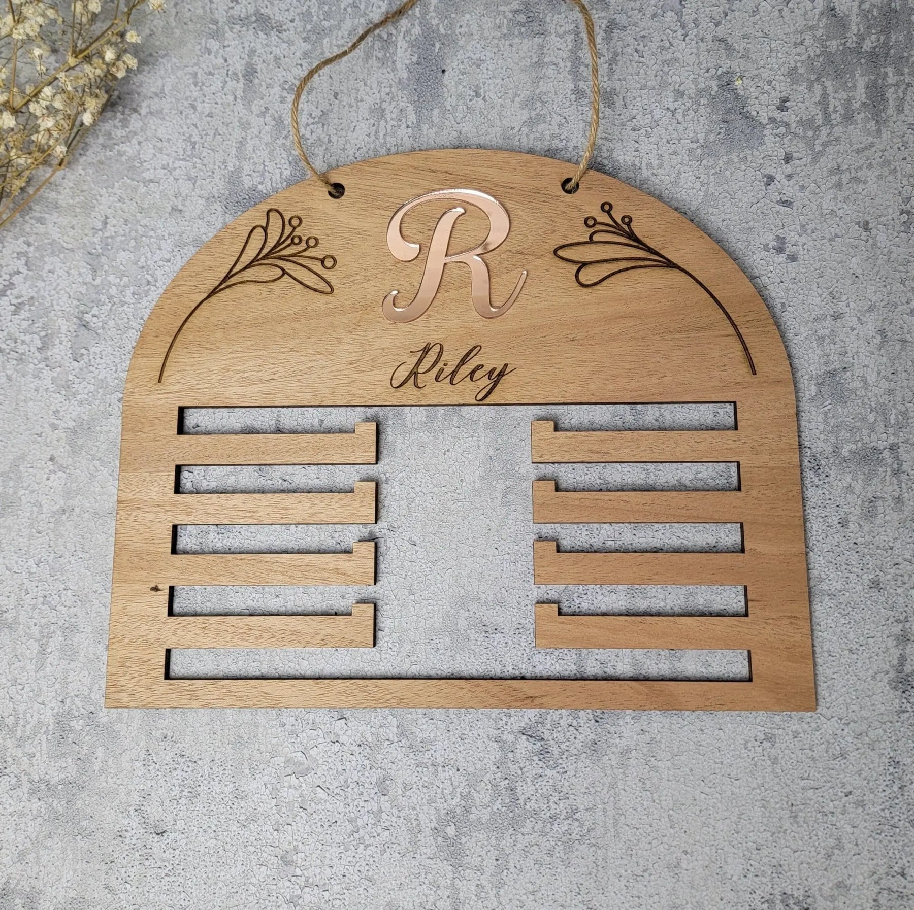 Girls Medal Display Sign by EverLee Creations, Southern home decor detail photo 5
