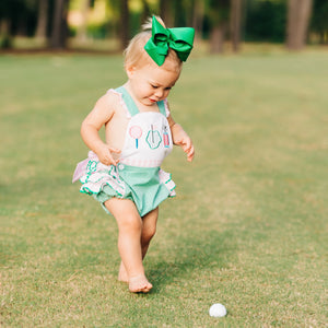 Girls Par-Tee Golf Bubble by Seven Lantern Lane, Southern lifestyle apparel detail photo 7