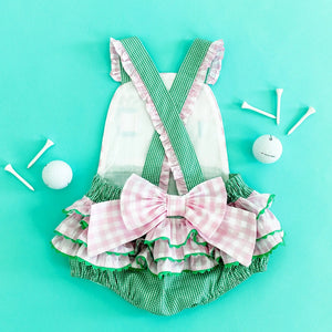 Girls Par-Tee Golf Bubble by Seven Lantern Lane, Southern lifestyle apparel detail photo 13