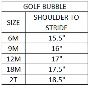 Girls Par-Tee Golf Bubble by Seven Lantern Lane, Southern lifestyle apparel detail photo 19
