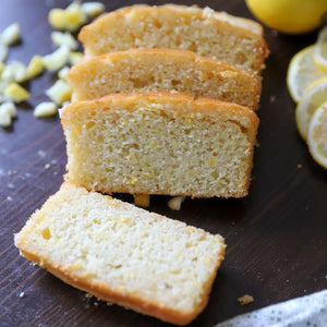 Lemon Glazed Zucchini Bread - Gluten Free