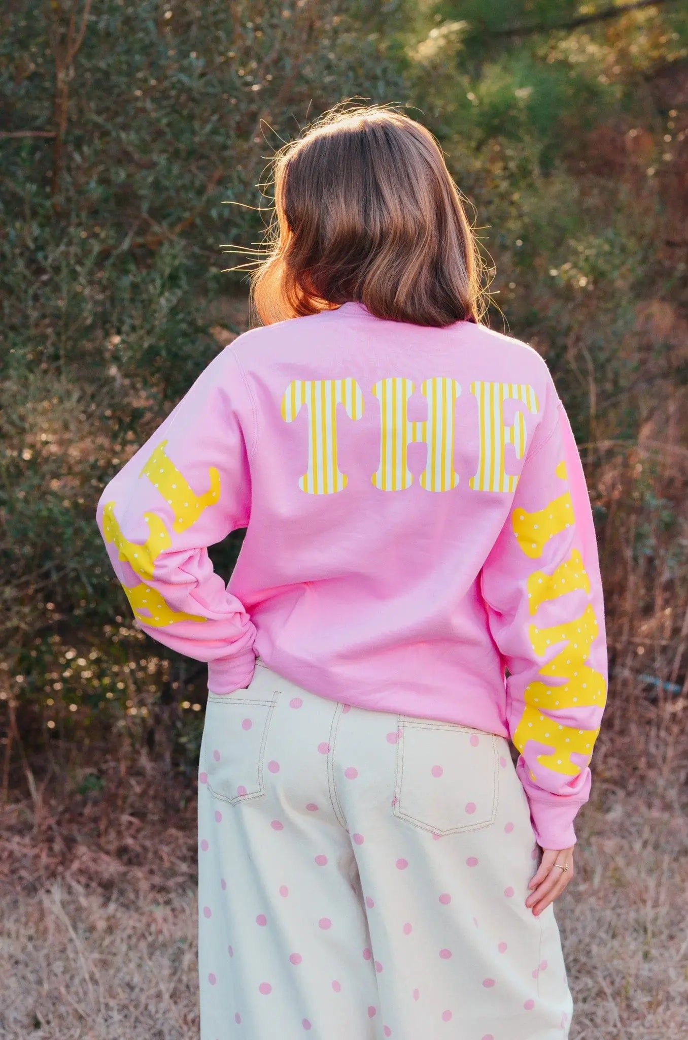 God Is Good Pink Sweatshirt Southern Bliss Company