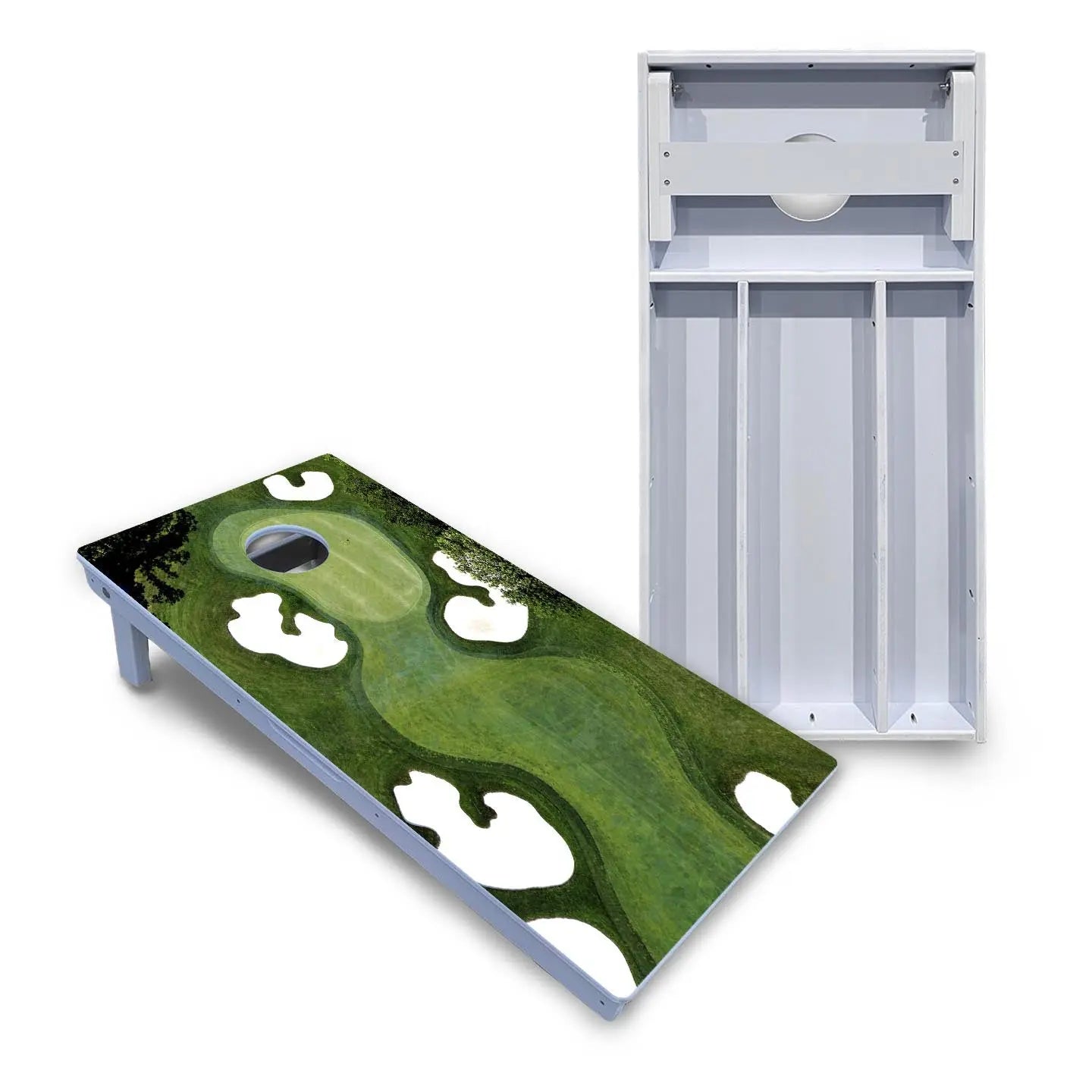 Golf Course Cornhole Boards - All Weather Series by Cornhole Solutions, custom cornhole board main product photo