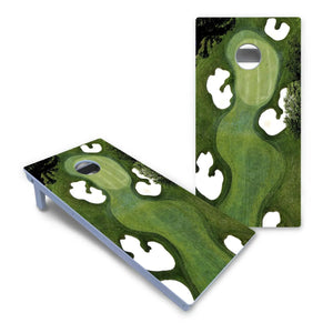 Golf Course Cornhole Boards - All Weather Series by Cornhole Solutions, custom cornhole board detail photo 2