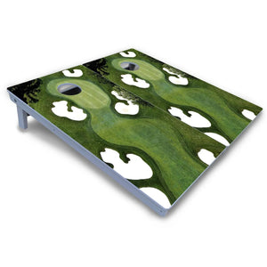 Golf Course Cornhole Boards - All Weather Series by Cornhole Solutions, custom cornhole board detail photo 3
