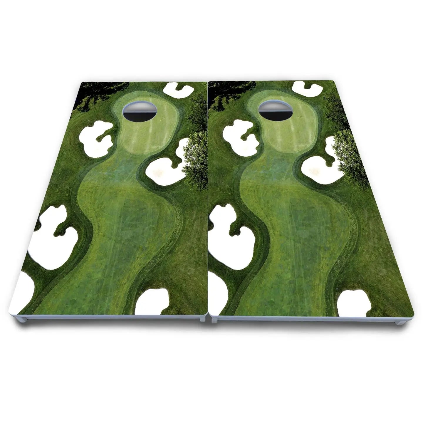 Golf Course Cornhole Boards - All Weather Series by Cornhole Solutions, custom cornhole board detail photo 4