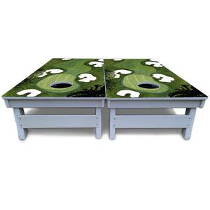 Golf Course Cornhole Boards - All Weather Series by Cornhole Solutions, custom cornhole board detail photo 5