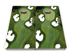 Golf Course Cornhole Boards - Professional Tournament Series by Cornhole Solutions, custom cornhole board detail photo 3