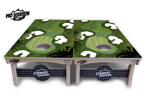 Golf Course Cornhole Boards - Pro Solution Lite Series by Cornhole Solutions, custom cornhole board detail photo 3