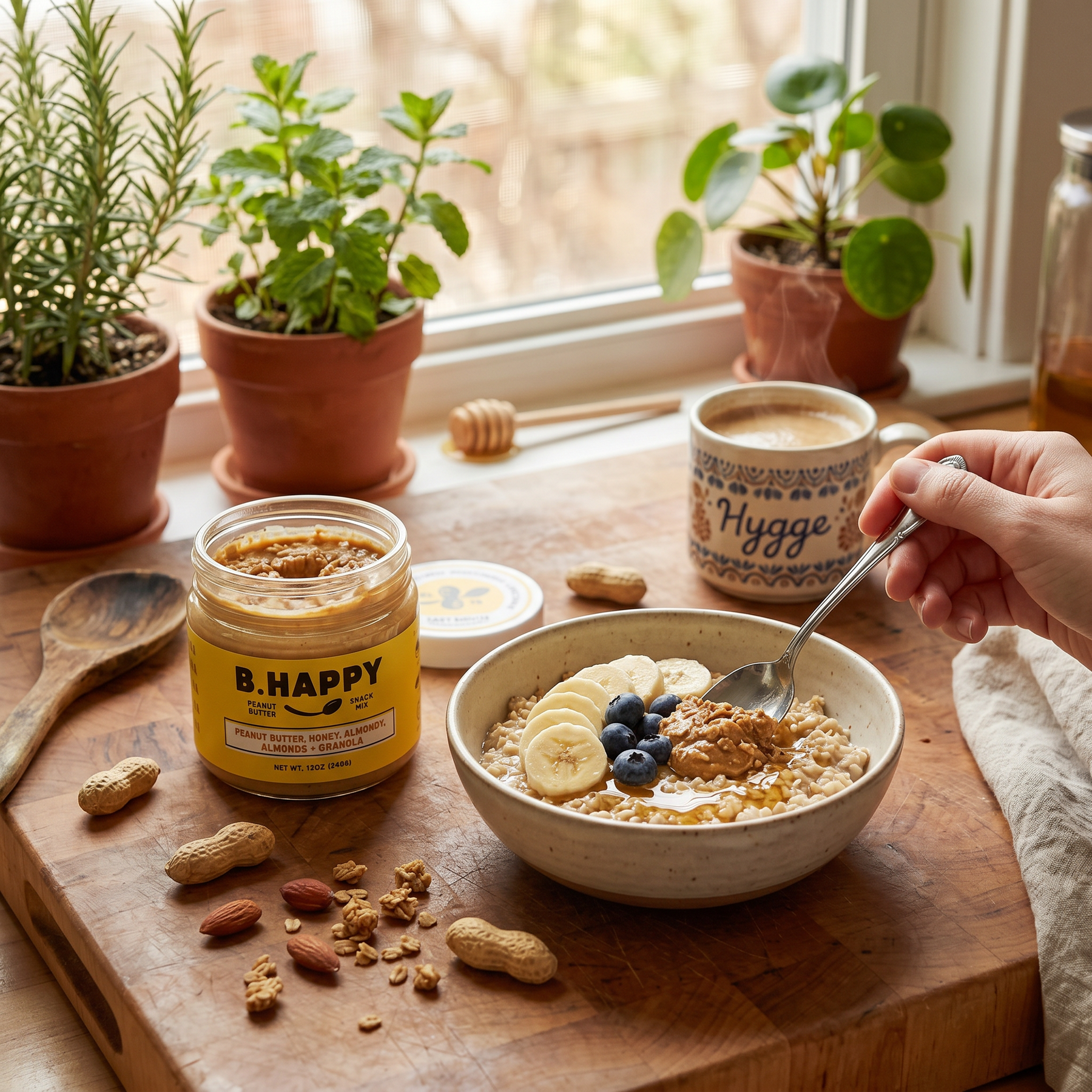 Good Day Sunshine by B. Happy Peanut Butter, Southern food gift detail photo 3