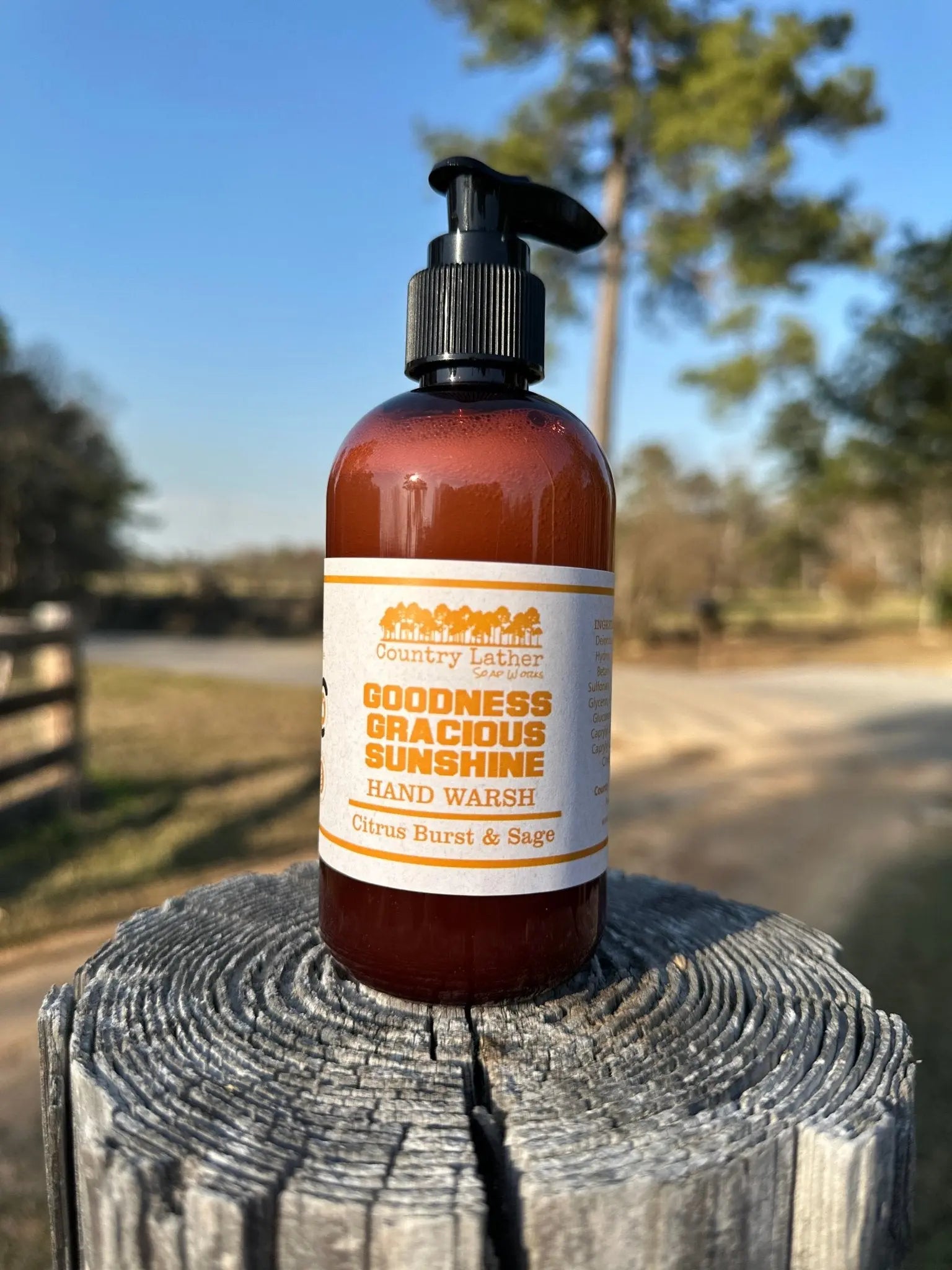 Goodness Gracious Sunshine Hand Warsh Country Lather Soap Works