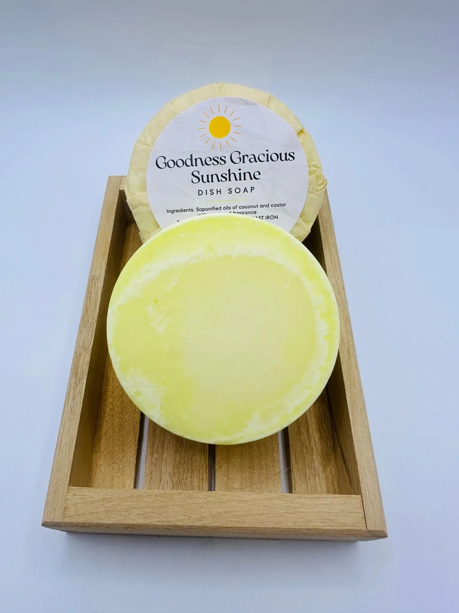 Goodness Gracious Sunshine handmade dish soap refill