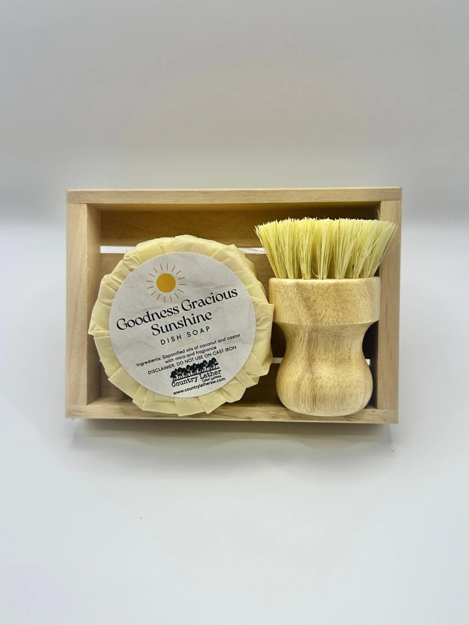 Goodness Gracious Sunshine solid dish soap set