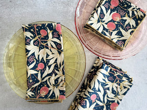 Gooseberry Cloth Napkins, set of four by Dot and Army, cloth napkins main product photo