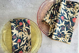 Gooseberry Cloth Napkins, set of four by Dot and Army, cloth napkins detail photo 3