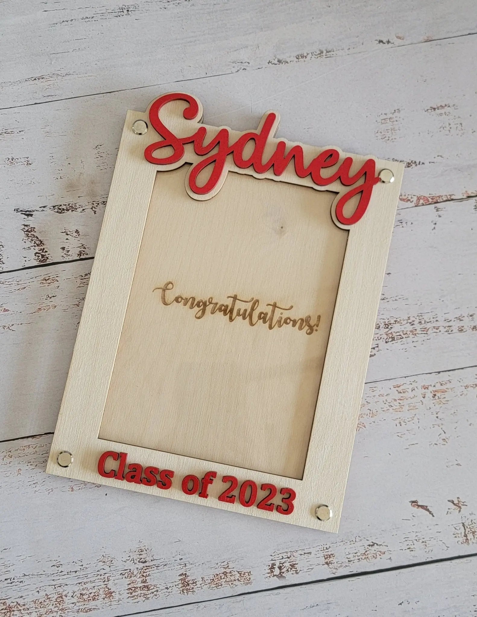 Graduation 2026 Picture Frame by EverLee Creations, Southern home decor detail photo 4