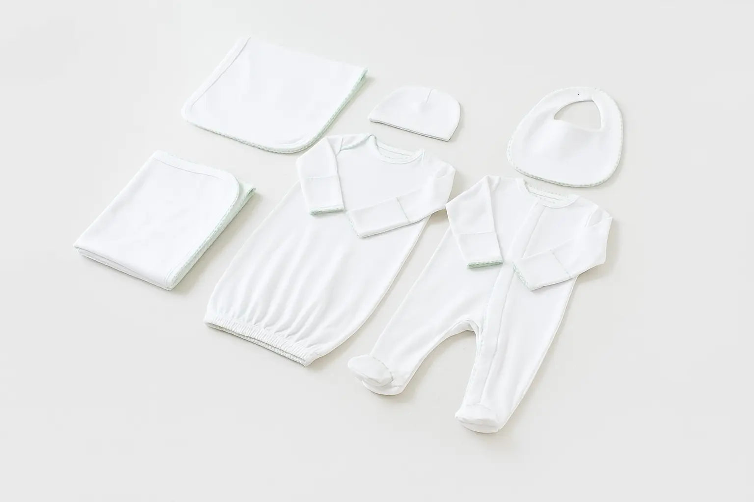 Green Newborn Take Me Home Set by Nola Tawk, children's boutique clothing main product photo