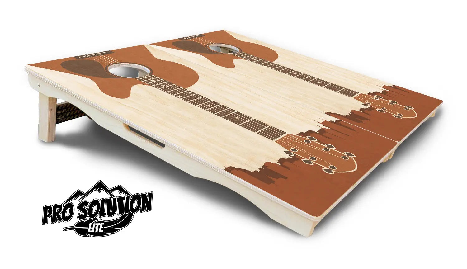 Guitar Cornhole Boards - Pro Solution Lite Series by Cornhole Solutions, custom cornhole board detail photo 4