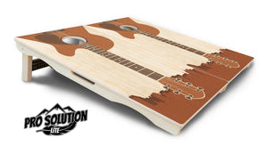 Guitar Cornhole Boards - Pro Solution Lite Series by Cornhole Solutions, custom cornhole board detail photo 4