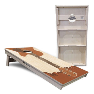 Guitar Design Cornhole Boards - Professional Tournament Series by Cornhole Solutions, Southern home decor detail photo 4