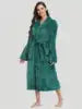 Women's Plush Fleece Robe by The Mississippi Mermaid Mercantile - view 10