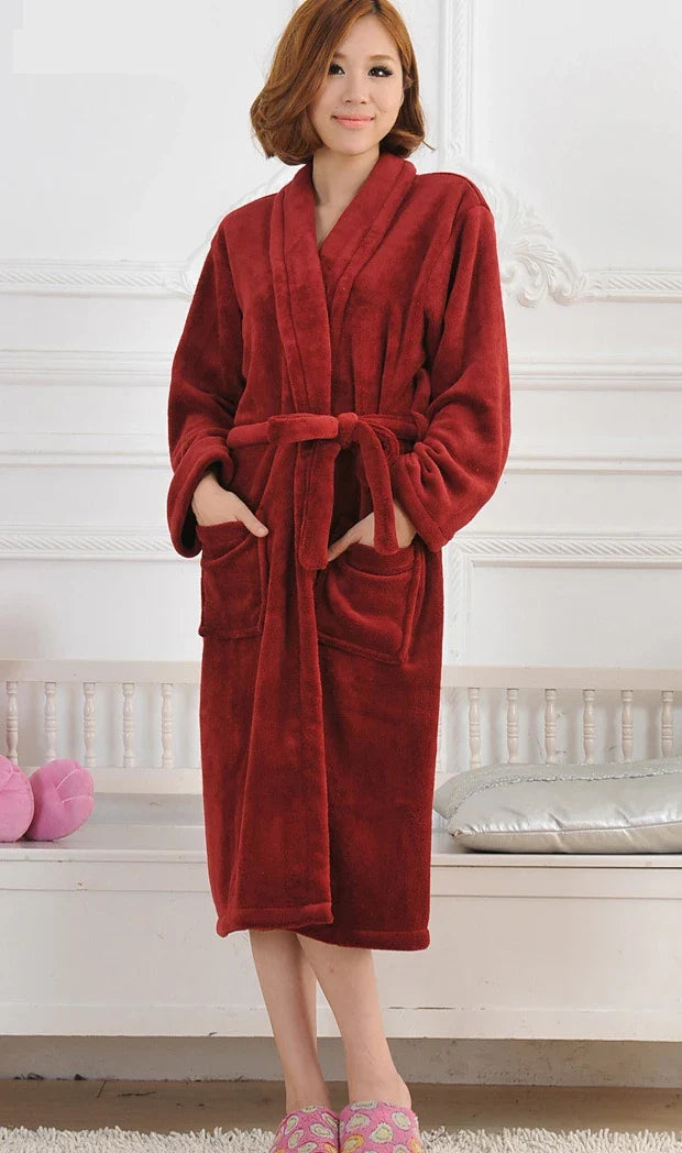 Flannel Bathrobes by The Mississippi Mermaid Mercantile - view 12