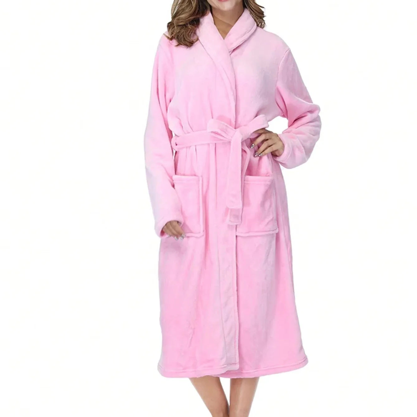Women's Plush Fleece Robe by The Mississippi Mermaid Mercantile