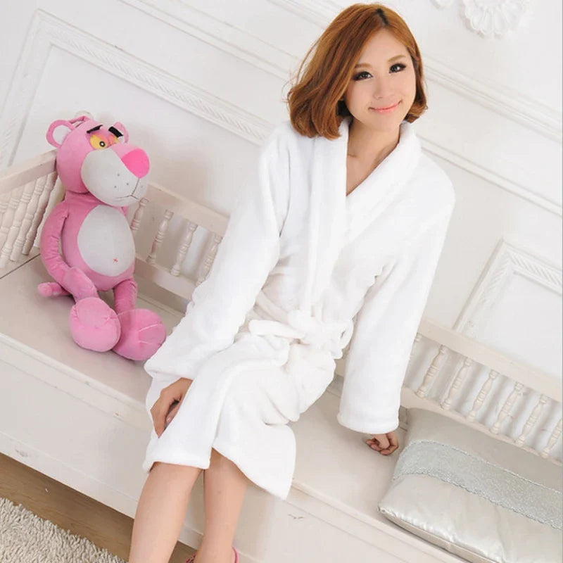 Flannel Bathrobes by The Mississippi Mermaid Mercantile - view 3