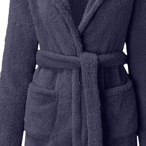 Women's Hooded Velour Bathrobe by The Mississippi Mermaid Mercantile - view 10