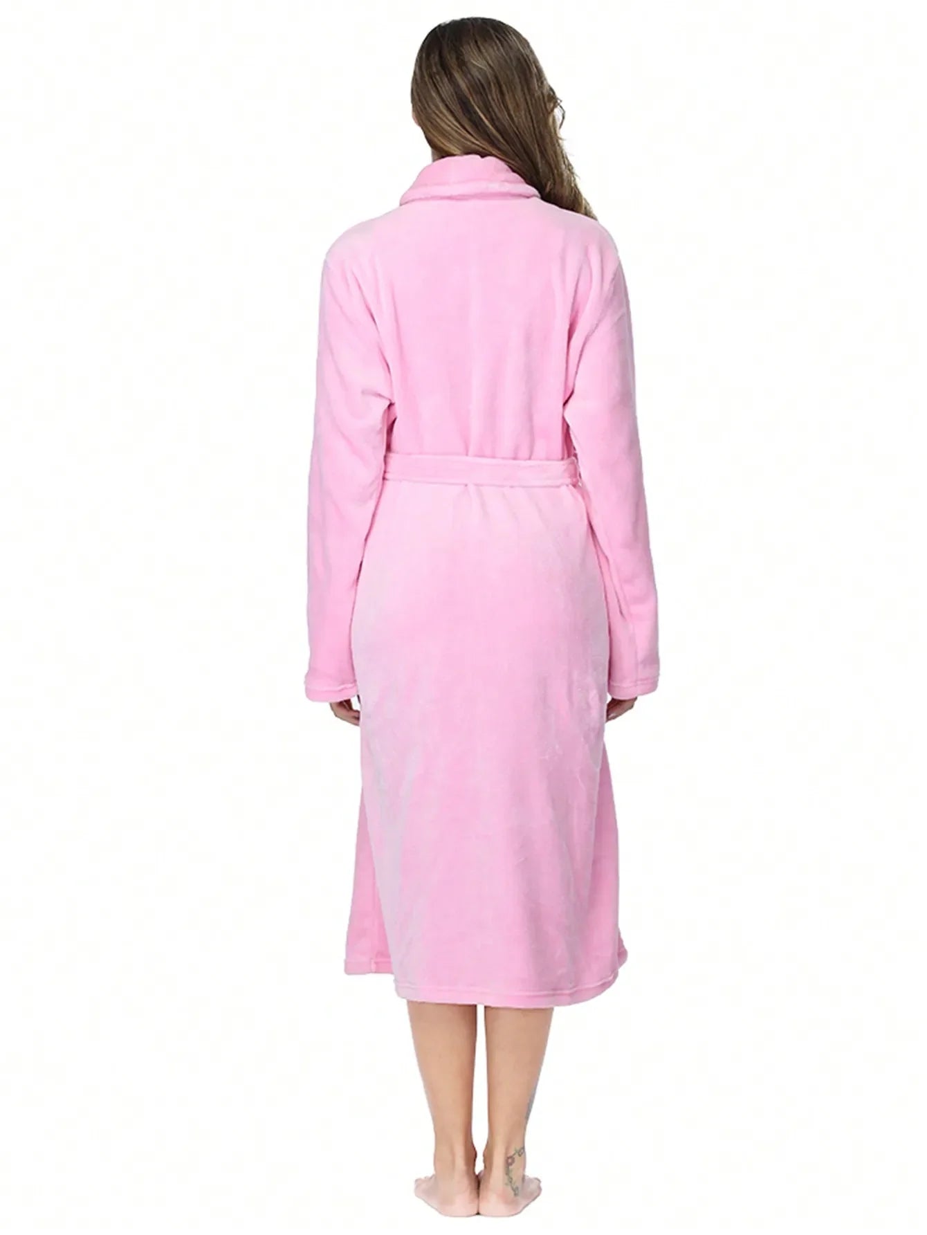 Women's Plush Fleece Robe by The Mississippi Mermaid Mercantile - view 6