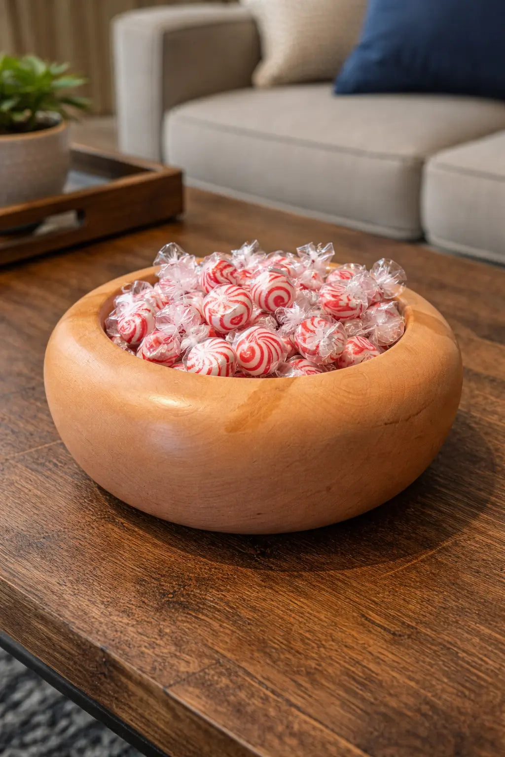 HAND TURNED CHERRY BOWL - 8.75" X 3.5" Paw Paw’s Woodshop of Mississippi