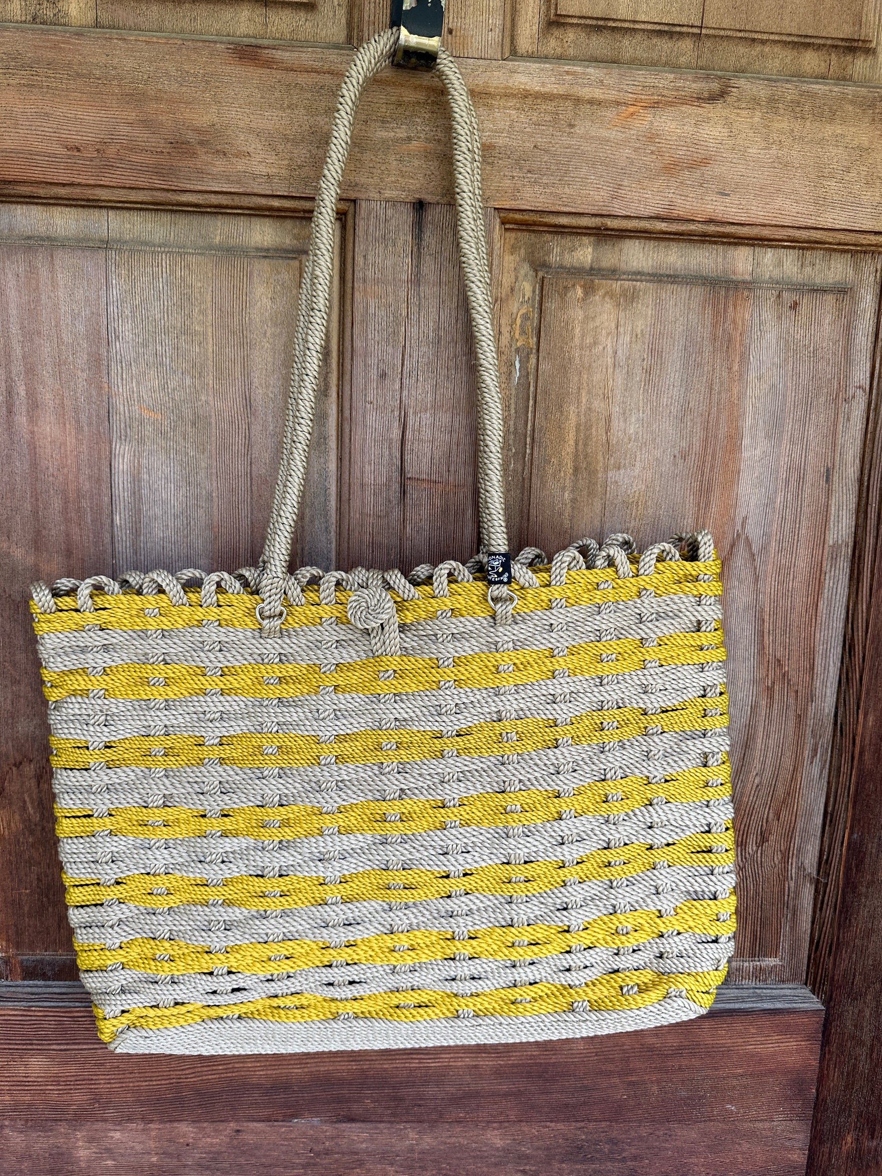 Travel Bag handwoven rope bag by Nomadic State of Mind, view 26
