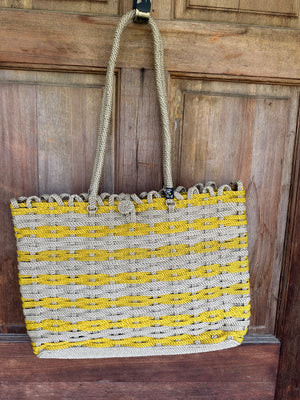 Travel Bag handwoven rope bag by Nomadic State of Mind, view 26