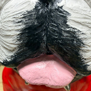 UGA Georgia Bulldog Mascot Cement Statue for Garden, Yard, Home Decor and Porch.