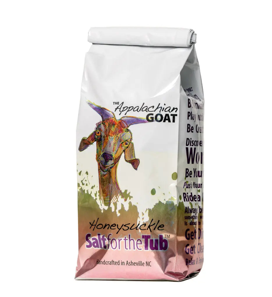 HONEYSUCKLE GOATS MILK ARNICA BATH SALTS Essential Journeys