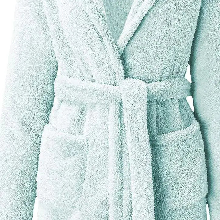 Women's Hooded Velour Bathrobe by The Mississippi Mermaid Mercantile - view 14