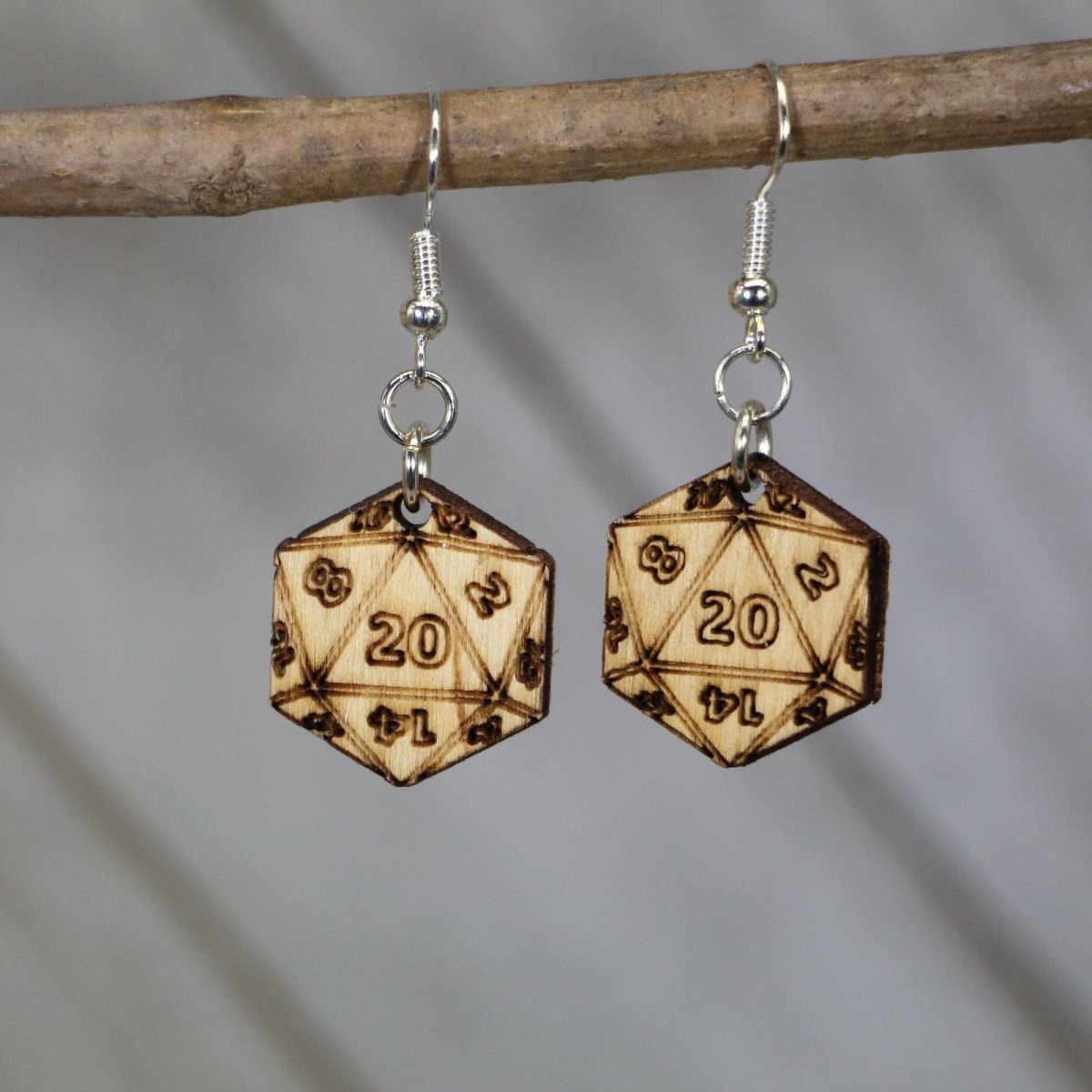 DnD Dice Earrings | Tabletop Gaming Jewelry