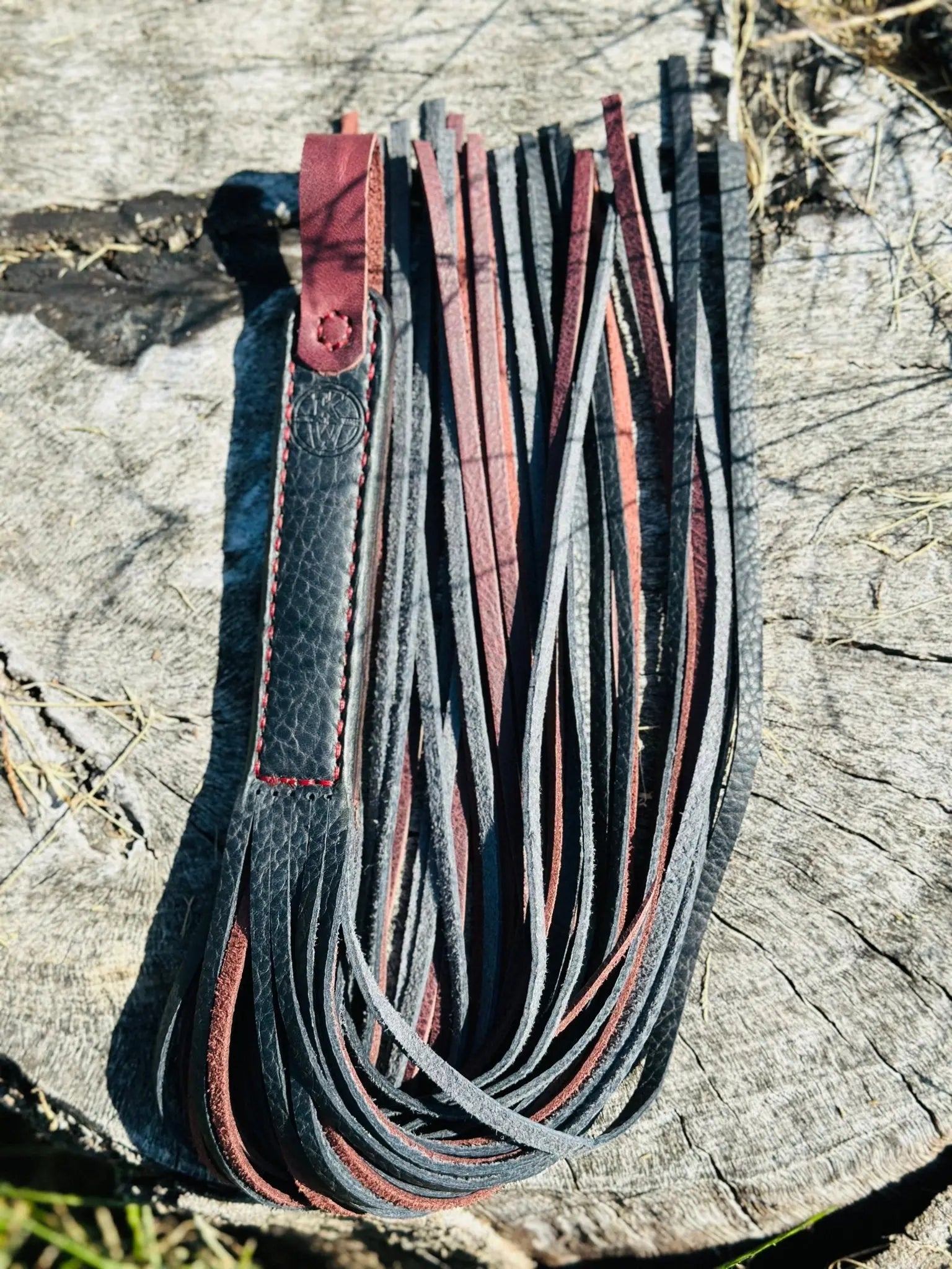 Handcrafted Leather Flogger Kw Leatherworks