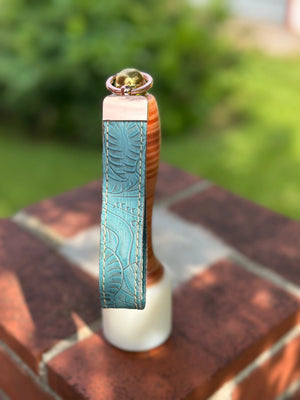 Handmade Leather Keychain by Kw Leatherworks, 3D printed gift detail photo 11
