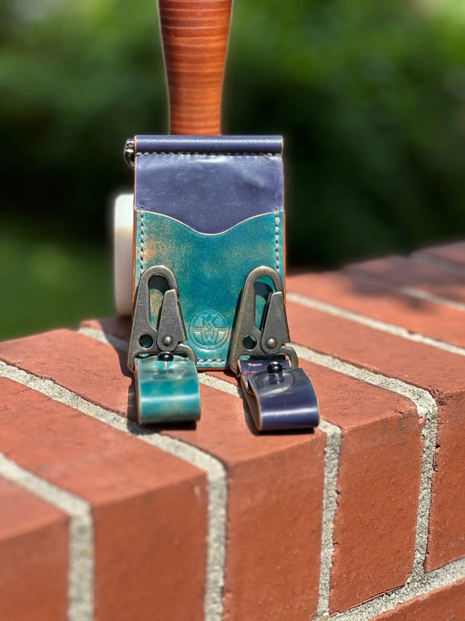 Handmade Leather Keychain by Kw Leatherworks, 3D printed gift detail photo 21
