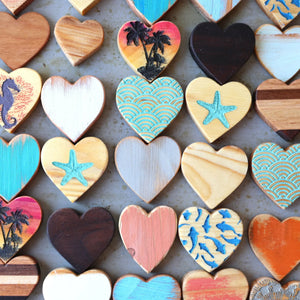 Heart-Shaped Mystery Boxes :: Beach by Dennehey Design Co., Southern home decor detail photo 10