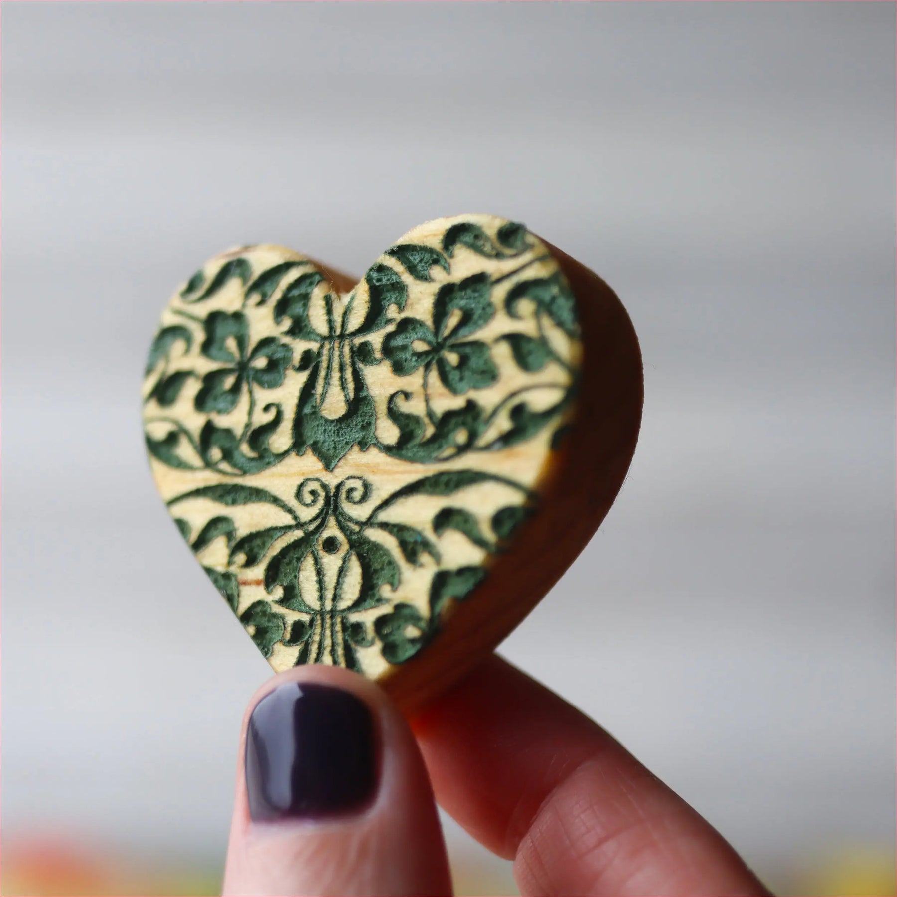 Heart-Shaped Mystery Boxes :: Spring Flowers by Dennehey Design Co., handmade jewelry detail photo 5
