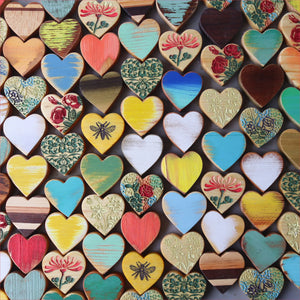 Heart-Shaped Mystery Boxes :: Spring Flowers by Dennehey Design Co., handmade jewelry detail photo 7