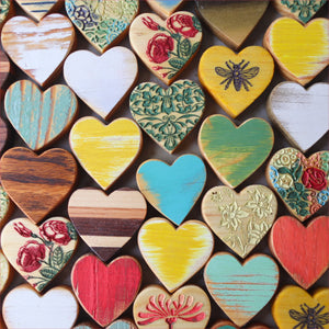 Heart-Shaped Mystery Boxes :: Spring Flowers by Dennehey Design Co., handmade jewelry detail photo 11