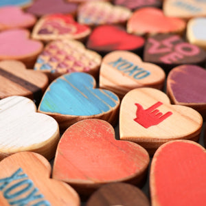 Heart-Shaped Mystery Boxes :: The Love Edition by Dennehey Design Co., Southern home decor detail photo 5